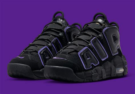 nike air uptempo schwarz lila|nike uptempo shoes.